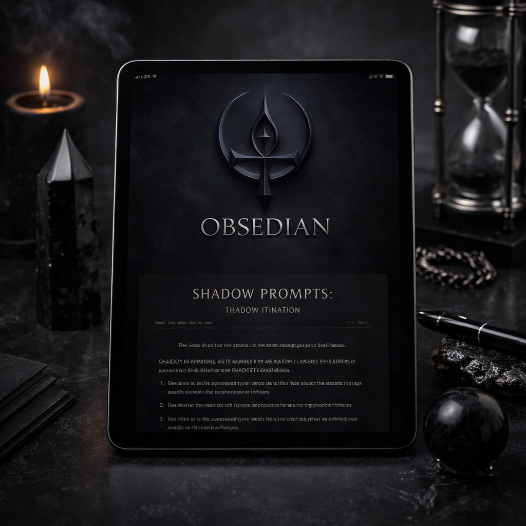 Artifacts of Becoming — Shadow Prompts Vol. I   A Precision Tool for Self‑Reconstruction