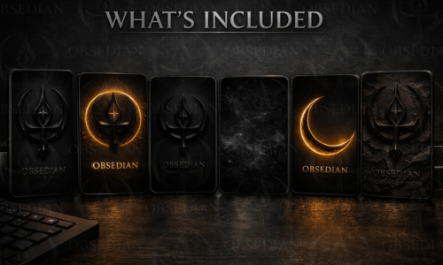 OBSEDIAN Master Collection — 20 Ritual Screens → Build an environment that reinforces who you’re becoming.