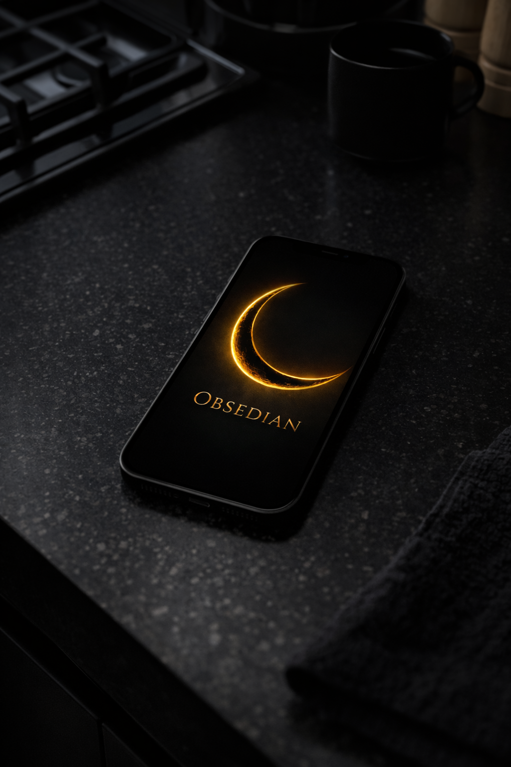 OBSEDIAN Core — 3 Ritual Screens