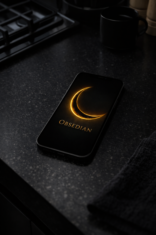OBSEDIAN Core — 3 Ritual Screens