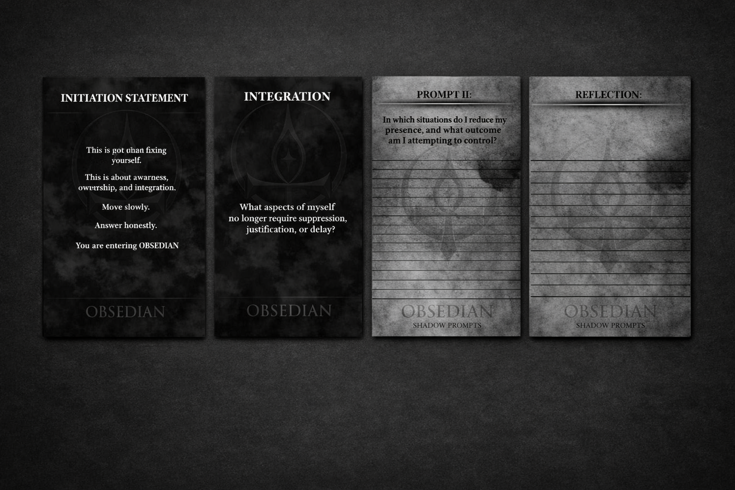 The Mirror Sequence™ The Initiation The questions you’ve been avoiding are the ones that will change you.   → Confront what you’ve been avoiding.