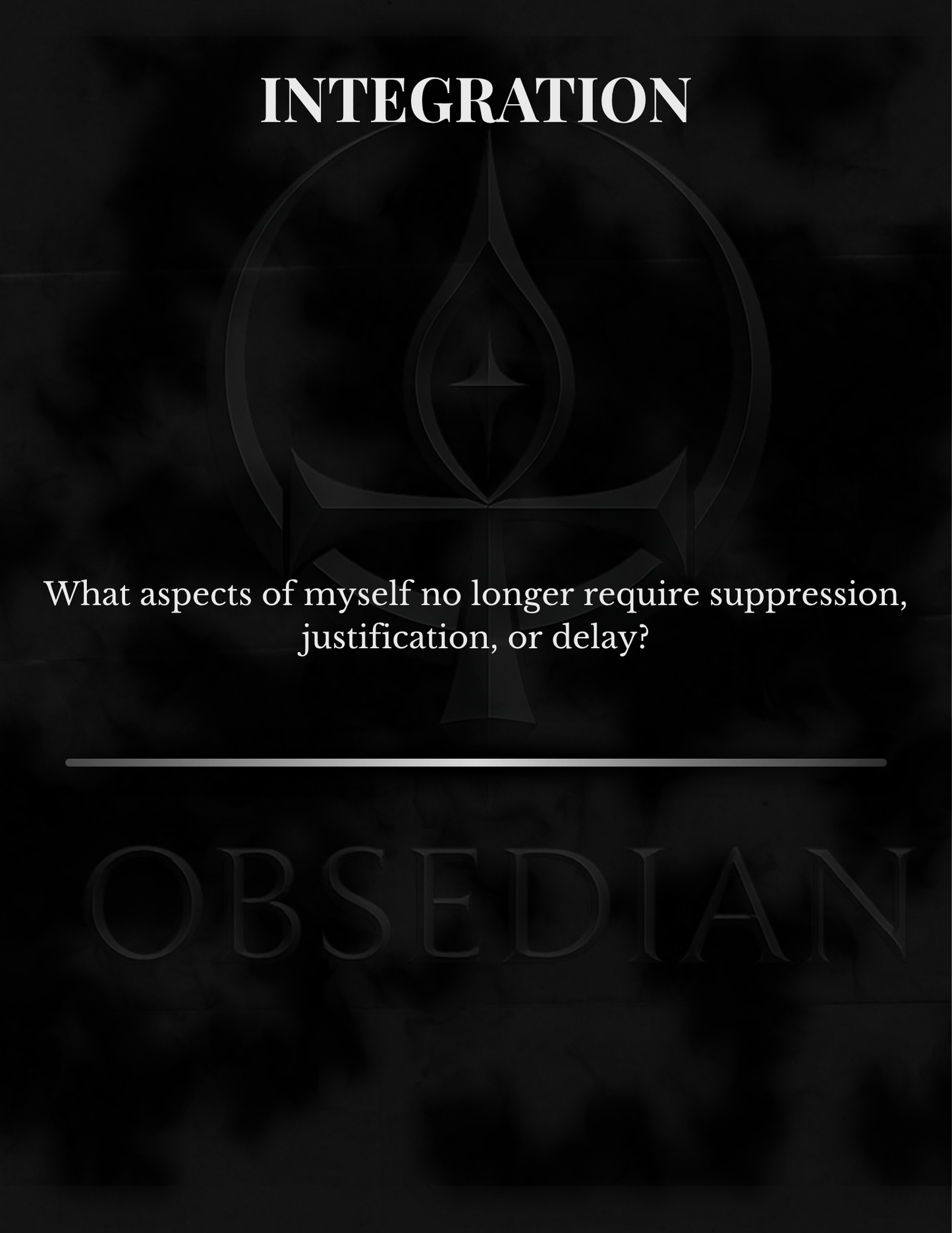 The Mirror Sequence™ The Initiation The questions you’ve been avoiding are the ones that will change you.   → Confront what you’ve been avoiding.